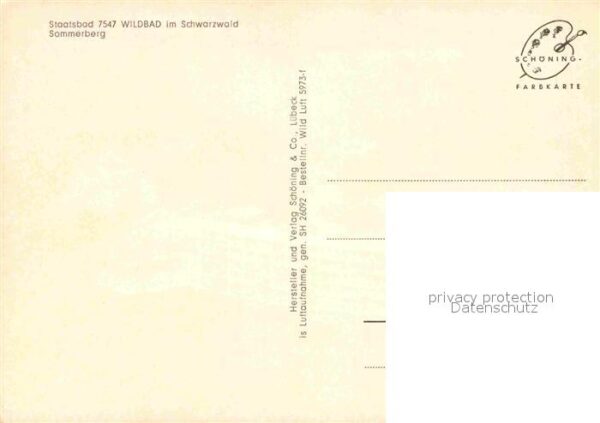 Bad Wildbad Kurhotel Sommerberg Kurort Schwarzwald – Bild 2