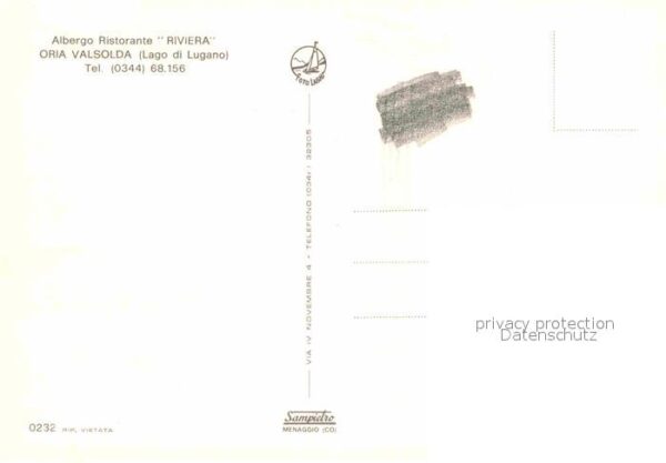 Oria Valsolda Albergo Ristorante Riviera Luganersee – Bild 2