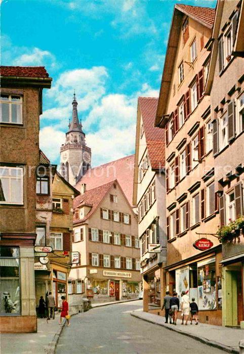 Tuebingen Neckargasse Altstadt Universitätsstadt