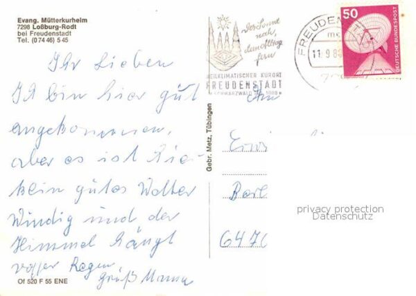 Rodt Lossburg Evangelisches Mütterkurheim – Bild 2