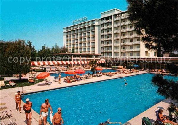 Montegrotto Terme Hotel Terme Antoniano Swimming Pool The