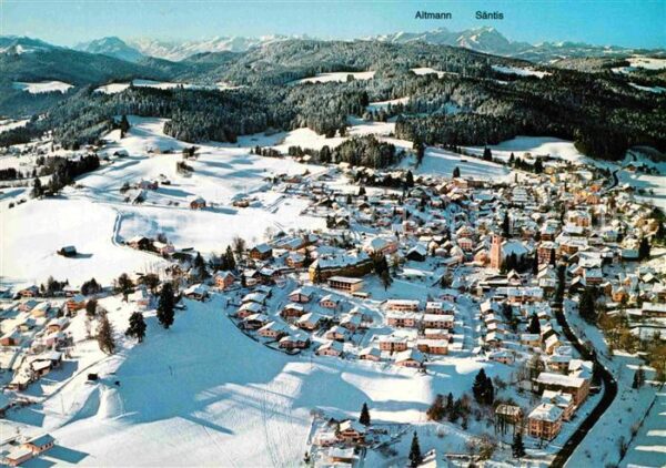 Scheidegg Allgaeu Kneippkurort mit Altmann und Säntis App