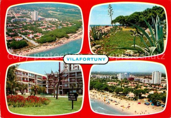 Cambrils Strand Vilafortuny Hotel Strandpromenad