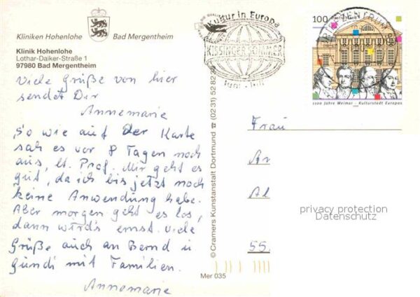 Bad Mergentheim Klinik Hohenlohe im Winter – Bild 2