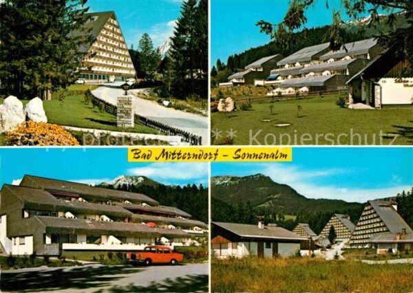 Bad Mitterndorf Sonnenalm Kurort Sommerfrische