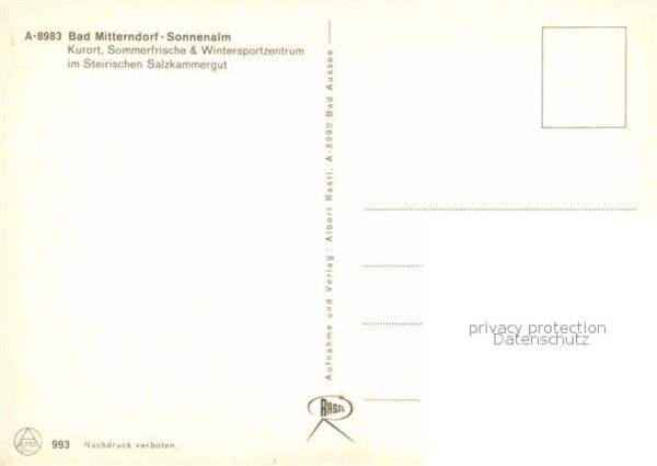 Bad Mitterndorf Sonnenalm Kurort Sommerfrische – Bild 2
