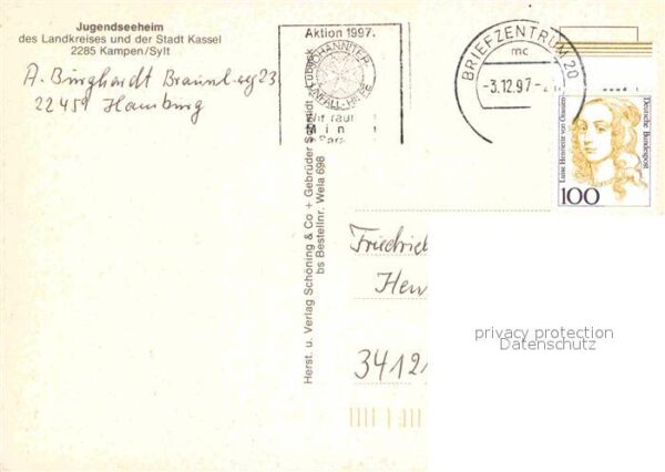 Kampen Sylt Jugendseeheim Ferienhäuser Fliegeraufna – Bild 2
