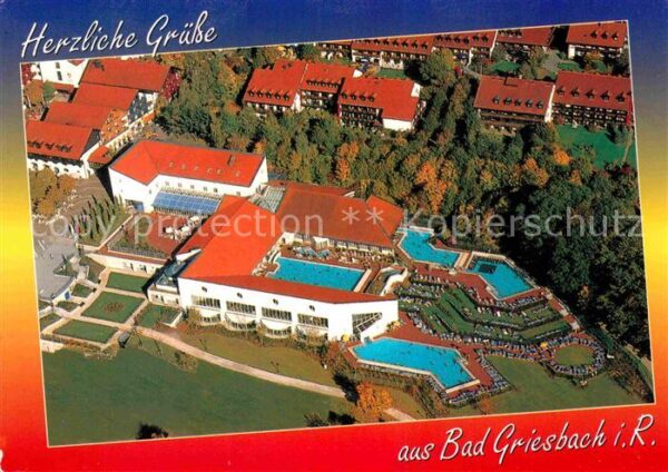 Bad Griesbach Rottal Kurmittelhaus Fliegeraufnahme