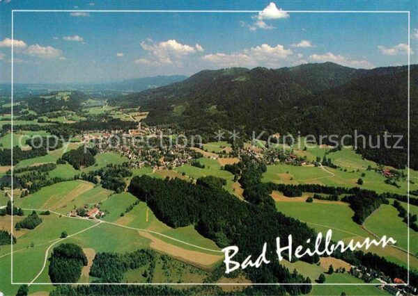 Bad Heilbrunn Fliegeraufnahme