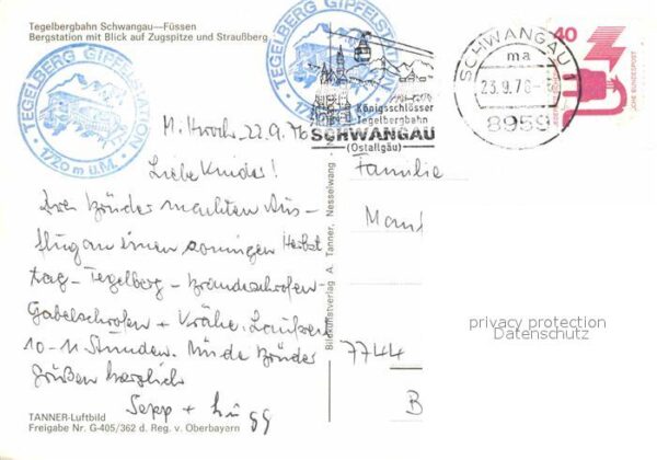 Schwangau Tegelbergbahn Schwangau Füssen Bergstat – Bild 2