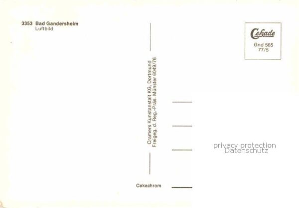 Bad Gandersheim Fliegeraufnahme – Bild 2