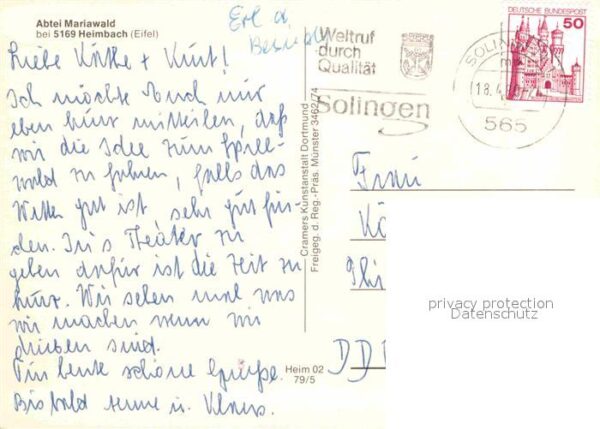 Heimbach Eifel Abtei Mariawald Fliegeraufnahme – Bild 2
