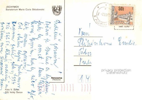 Jachymov Sanatorium Marie Curie Sklodowske – Bild 2