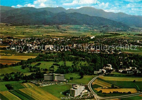 Bad Krozingen Thermalkurort Schwarzwald Fliegeraufnah