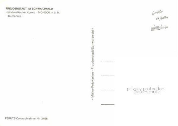 Freudenstadt Kurbähnle Kurort im Schwarzwald – Bild 2