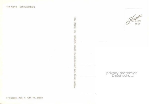 Kleve Schwanenburg Fliegeraufnahme – Bild 2