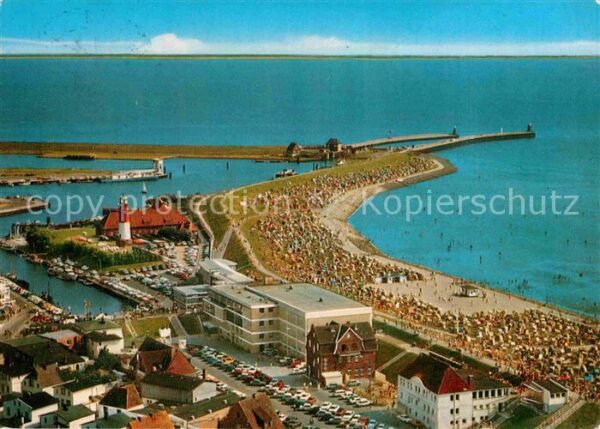 Buesum Nordseebad Hafen Strand Hotels Leuchtturm Fliegera