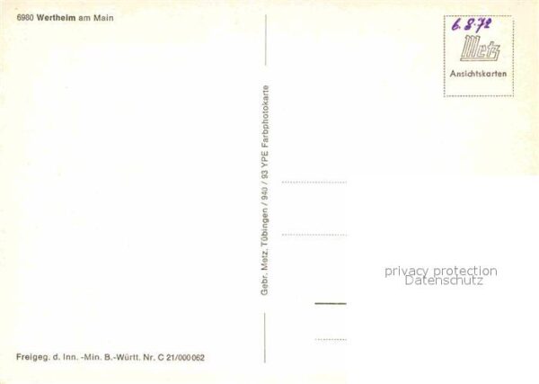 Wertheim Main Fliegeraufnahme – Bild 2