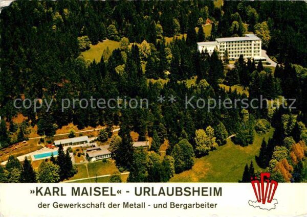 Feichtenbach Karl Maisel Urlaubsheim Fliegeraufnahme