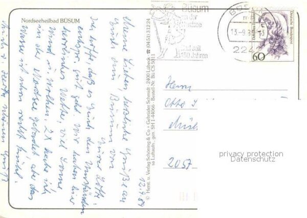 Buesum Nordseebad Fliegeraufnahme – Bild 2
