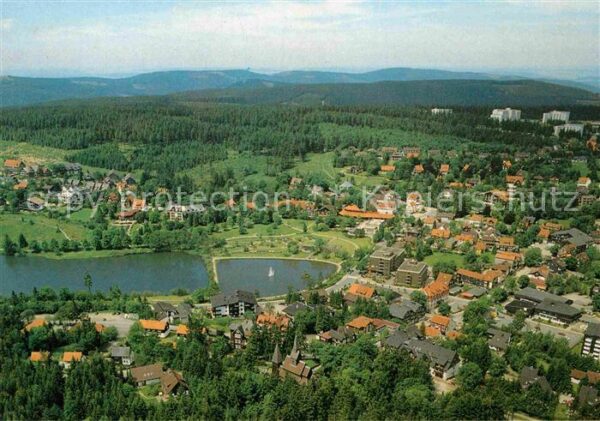 Hahnenklee-Bockswiese Harz Ferienpark Hahnenklee Fliegeraufnahme