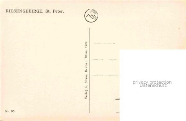 Riesengebirge Krkonose Karkonosze Sankt Peter – Bild 2