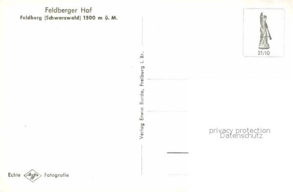 Feldberg Schwarzwald Blick auf Herzoghorn – Bild 2