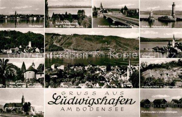 Ludwigshafen Bodensee Überlingen Lindau Insel Mainau