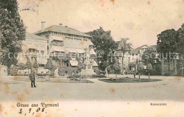 Pyrmont Bad Kaiserplatz