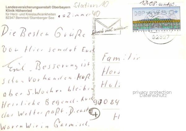 Bernried Starnberger See Klinik Höhenried – Bild 2
