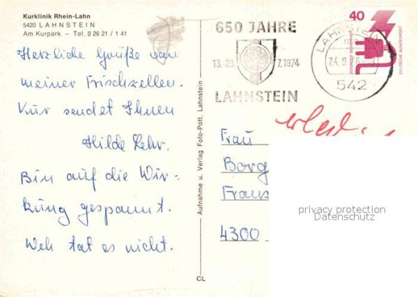 Lahnstein Kurklinik Rhein-Lahn – Bild 2