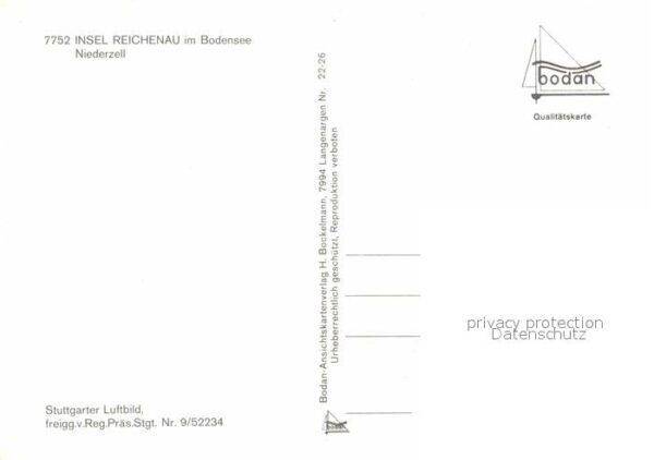 Insel Reichenau Niederzell Fliegeraufnahme – Bild 2
