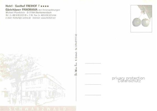 Oberharmersbach Hotel Freihof – Bild 2