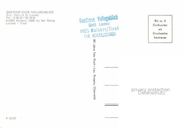 Kaisers Gasthof Vallugablick – Bild 2