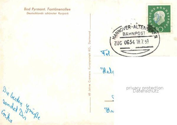 Bad Pyrmont Fontänenallee – Bild 2