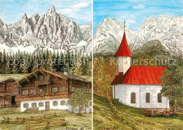 Tirol Region Wilder Kaiser Sankt Antonius-Kapelle