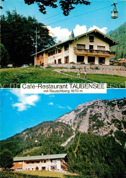 Ruhpolding Cafe Taubensee