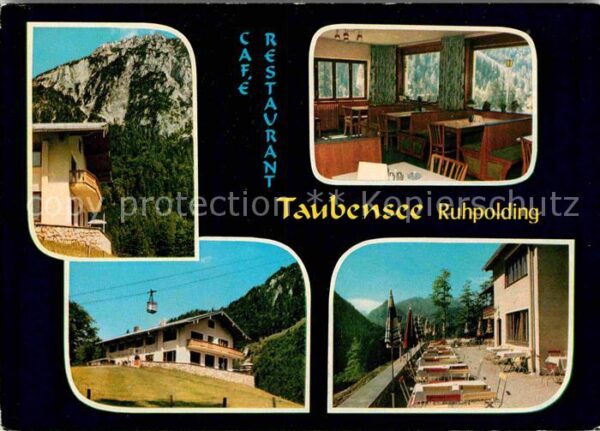 Ruhpolding Cafe Taubensee