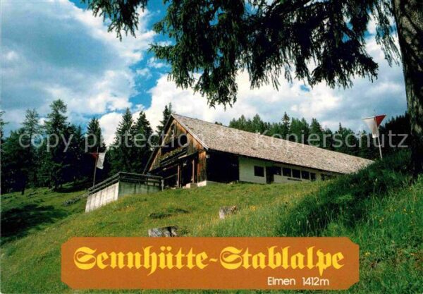 Elmen Tirol Sennhütte Stablalpe