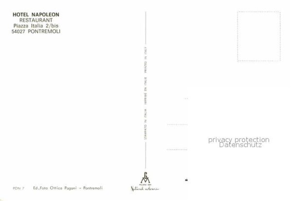 Pontremoli Hotel Napoleon – Bild 2