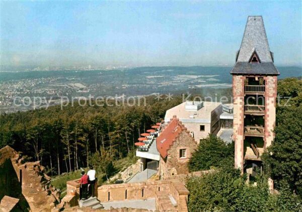 Frankenstein Bergstrasse Burgruine