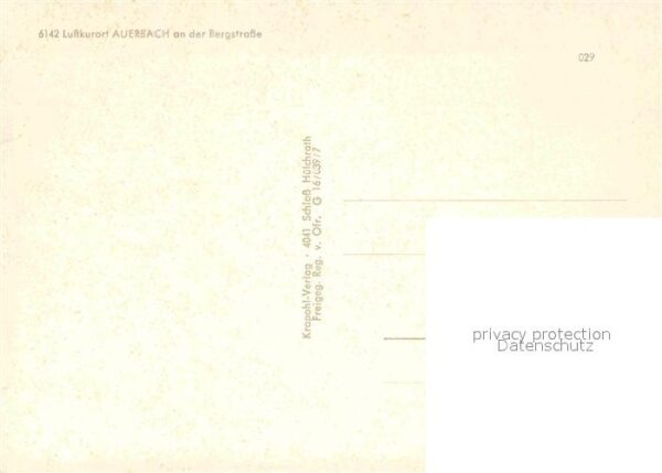 Auerbach Bergstrasse Fliegeraufnahme – Bild 2