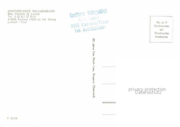 Kaisers Gasthaus Cafe Vallugablick – Bild 2