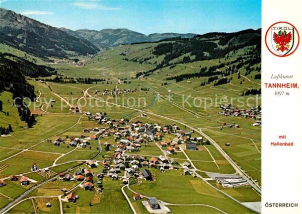 Tannheim Tirol Fliegeraufnahme