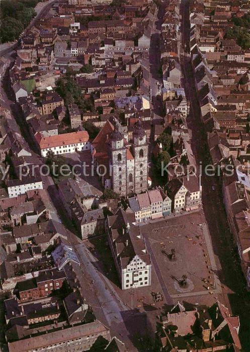 Wittenberg Lutherstadt Fliegeraufnahme