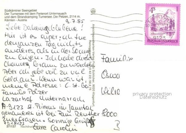 Turnersee Panorama – Bild 2
