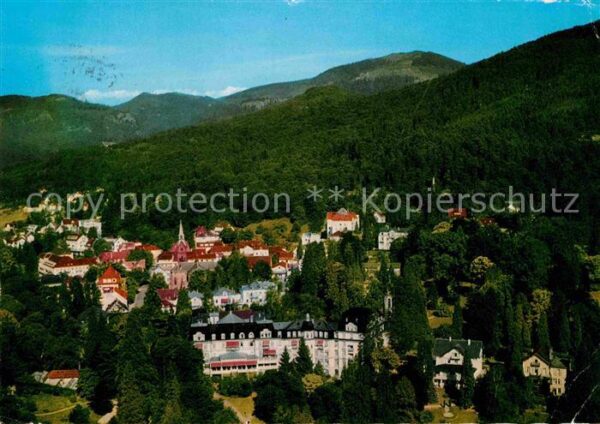 Badenweiler Fliegeraufnahme Hotel Römerbad