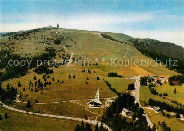 Feldberg Schwarzwald Fliegeraufnahme