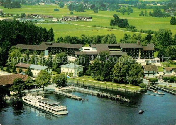 Prien Chiemsee Fliegeraufnahme Klinik Sankt Irmingard