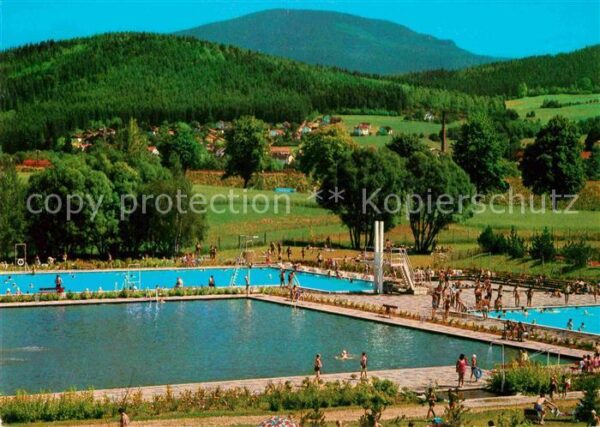 Zwiesel Niederbayern Schwimmbad Grosser Falkenstein
